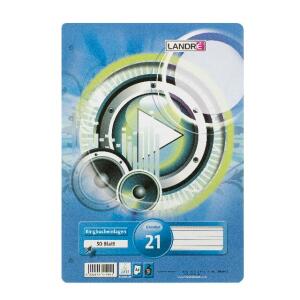 LANDRÉ Ringbucheinlagen A4-50 Blatt-Lineatur 21-70g/qm