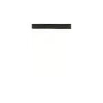 Notizblock ohne Deckblatt, A6, schwarz, 50 Blatt, 70...