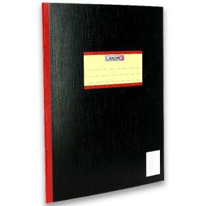 LANDRÉ Oberschulheft A4, 20 Blatt, 80 g/m², liniert mit 9 cm Rand