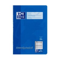 OXFORD Schule Hausaufgabenheft A5, 48 Blatt,...