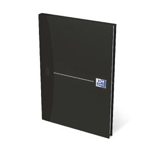 Office Buch "Essentials" A5, liniert 7 mm, 96 Blatt, 5er Schwarz
