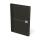 Oxford Office Gebundenes Buch "Essentials" A5, kariert 5 mm, 96 Blatt, Optik Paper®,mit extra starkem Deckel, 5er-Packung smart black / schwarz