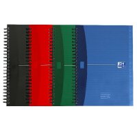 OXFORD Office Adressbuch A5, mit Doppelspirale,...