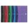 Oxford Office Spiralbuch "Urban Mix" A4, liniert 7 mm, 90 Bl 4 Farben