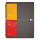 OXFORD International Notebook A4+, kariert 5 mm, 80 Blatt, Optik Paper®, 4fach gelocht, mit Doppelspirale, extra starkem Deckel und Mikroperforation, 5er-Packung