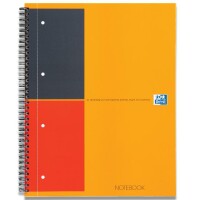 OXFORD International Notebook A4+, liniert 6 mm, 80...
