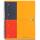 Notebook A4+, liniert 6 mm, 80 Blatt, 4fach gelocht, 5er-Packung