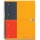 OXFORD International Notebook A4+, liniert 6 mm, 80 Blatt, Optik Paper®, 4fach gelocht, mit Doppelspirale, extra starkem Deckel und Mikroperforation, 5er-Packung