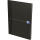 Oxford Office Gebundenes Buch "Essentials" A4, kariert 5 mm, 96 Blatt, Optik Paper®,mit extra starkem Deckel und abtrennbaren Ecken, 5er-Packung smart black / schwarz