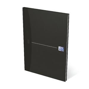 Office Buch "Essentials" A4, liniert 7 mm, 96 Blatt, 5er schwarz