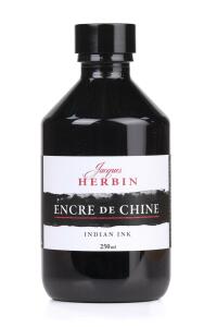 Herbin Tinte Tusche 250 ml schwarz