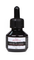 Herbin Tinte Tusche 50ml schwarz