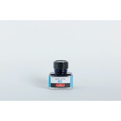 Herbin Tinte f. Füller 30ml azurblau