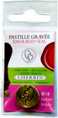 Herbin JHerbin Kleine Siegelplatte Herzen
