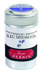 Herbin Dose mit 6 Patronen - Blau Vergissm