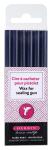 Herbin Siegellack Box 6Stg dunkelblau
