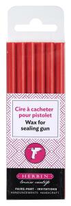 Herbin Siegellack Box 6Stg rot