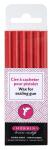 Herbin Siegellack Box 6Stg rot