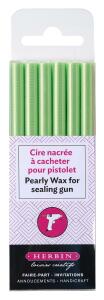 Herbin Siegellack Box 6Stg perlm-gn