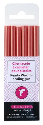 Herbin Siegellack Box 6Stg perlm-rosa