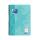 Oxford Touch Collegeblock B5 liniert aqua, 80 Blatt Optik Paper, Doppelspirale, abgerundete Ecken