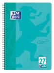 Oxford Touch Collegeblock A4+ L.27 aqua, 80 Blatt Optik...