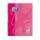 Oxford Touch Collegeblock A4+ L.28 rosa, 80 Blatt Optik Paper, Doppelspirale, abgerundete Ecken
