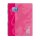 Oxford Touch Collegeblock A4+ L.28 rosa, 80 Blatt Optik Paper, Doppelspirale, abgerundete Ecken