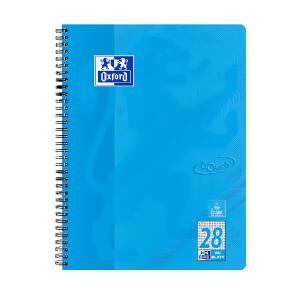 Oxford Touch Collegeblock A4+ L.28 meerblau, 80 Blatt Optik Paper,