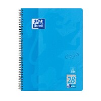 Oxford Touch Collegeblock A4+ L.28 meerblau, 80 Blatt...