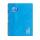 Oxford Touch Collegeblock A4+ L.28 meerblau, 80 Blatt Optik Paper, Doppelspirale, abgerundete Ecken