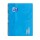 Oxford Touch Collegeblock A4+ L.28 meerblau, 80 Blatt Optik Paper, Doppelspirale, abgerundete Ecken