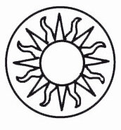 Herbin Siegel, rd Holzgr, Sonne