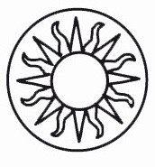 Herbin Siegel, rd Holzgr, Sonne