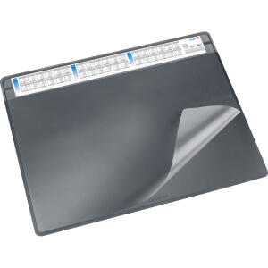 Schreibunterlage Durella Soft sw 50x65cm, wechselbare VSP, schwarz