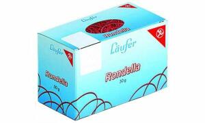 Gummiring Rondella Nr 15 rot Durchmesser 100mm, 50g Schachtel
