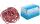 Gummiband Rondella 100x5mm rot Durchmesser 65mm, 500g Schachtel
