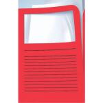 ELCO Sichtmappen Ordo classico - rot, 120g, 10...