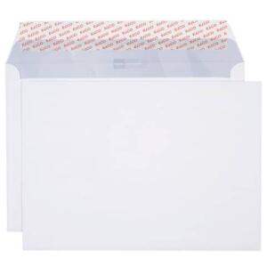 Elco Briefumschlag Office - B4, hochweiß, haftklebend, ohne Fenster, 80 g/qm, 10 Stück