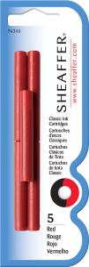 Sheaffer Tintenpatronen Skrip Rot