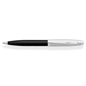 Sheaffer Kugelschreiber 100 gebürstete Chromkappe/Schwarzer