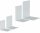 Maul Acryl Buchstütze - 150 x 210 x 160 mm, glasklar, 2er Pack