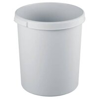 HAN Papierkorb KLASSIK - 30 Liter, rund, 2 Griffmulden,...