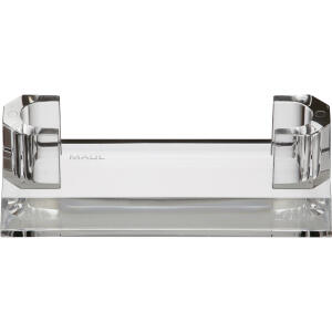 Maul Acryl Visitenkarten-Halter - ca. 35 Karten, 110 x 44 x 32 mm, glasklar