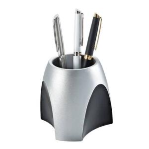 HAN DELTA Silber Edition Stifteköcher - silber