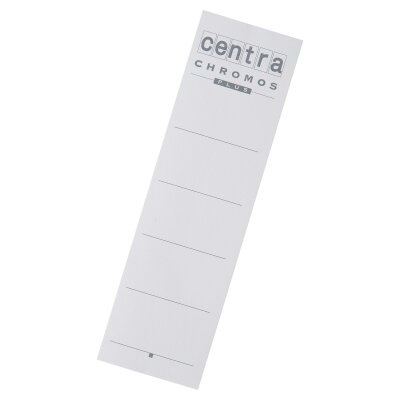 LEITZ Rückenschild Karton weiß CENTRA 290105 kurz breit 10Stk