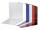 Maul Buchstützen Metall, breit 120 x 140 x 140 mm silber, Pack 2 Stück