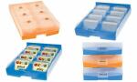 Archivbox Croco Duo orangetransparent HAN 9987-613