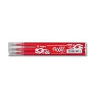 PILOT Tintenrollermine FriXion BLS-FR7 - 0,4 mm, rot, 3er...