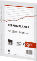 BSB Ersatzeinlage A5 Notizen liniert 02-0050 50 Blatt